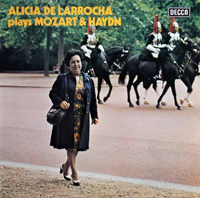 【オリジナル盤】　ラローチャのモーツァルト/ピアノソナタ第9番ニ長調ほか　英DECCA　3801　LP レコード