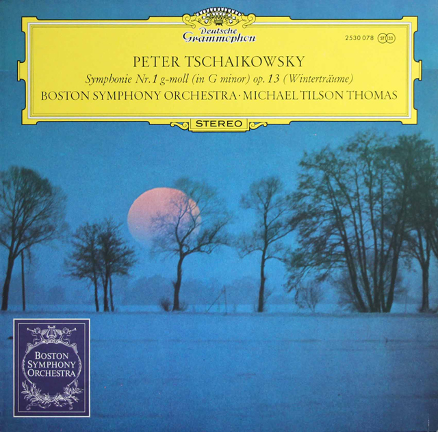 ティルソン・トーマスのチャイコフスキー/交響曲第1番「冬の日の幻想」　独DGG　3802　LP レコード