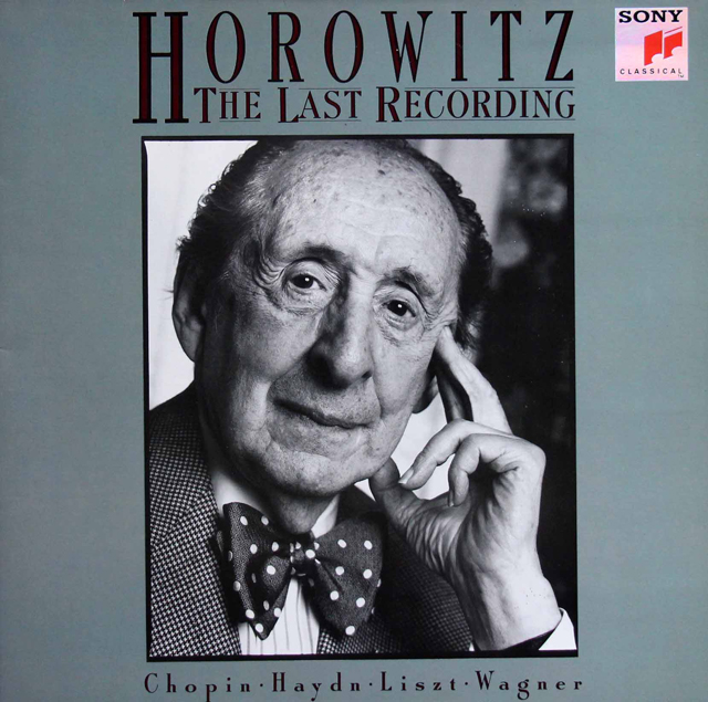 ホロヴィッツ/ザ・ラスト・レコーディング 　 独SONY CLASSICAL　3802　LP レコード