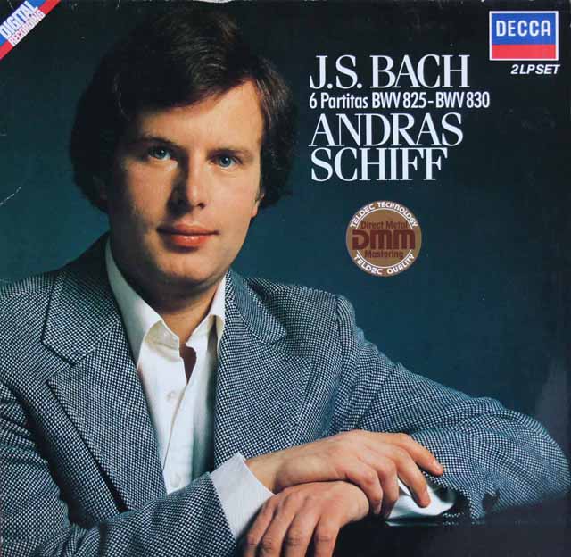 シフのバッハ/6つのパルティータ　独DECCA　3804　LP レコード