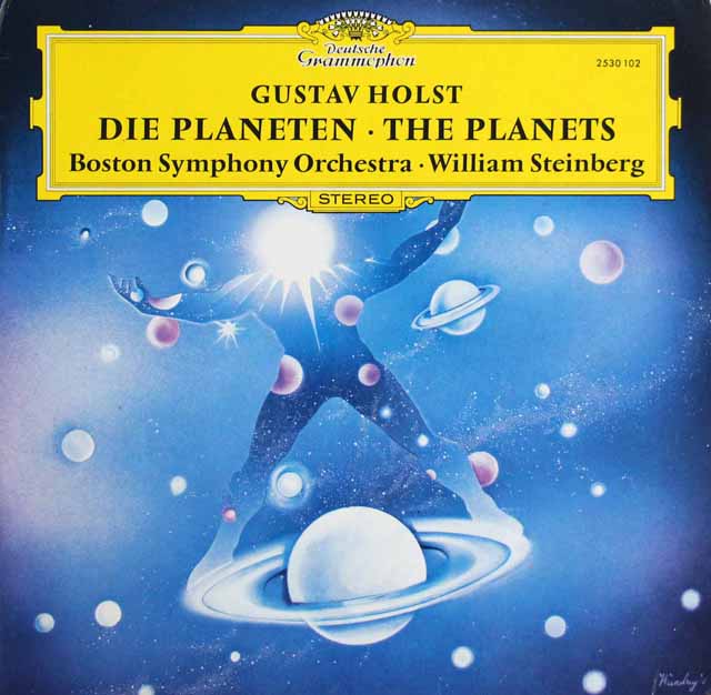 スタインバーグのホルスト/組曲「惑星」　独DGG　3804　LP レコード
