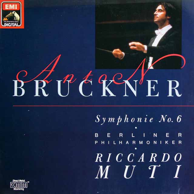 ムーティのブルックナー/交響曲第6番　独EMI　3804　LP レコード