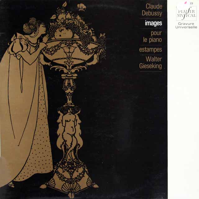 ギーゼキングのドビュッシー/「映像」ほか　仏Columbia　3804　LP レコード