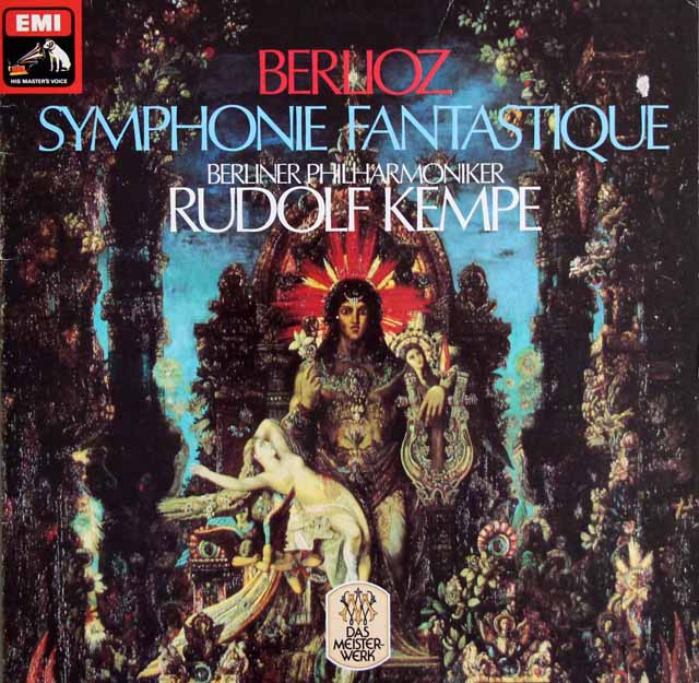 ケンペのベルリオーズ/幻想交響曲　独EMI　3805　LP レコード