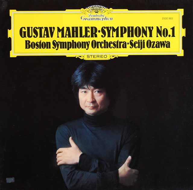 小澤のマーラー/交響曲第1番「巨人」　独DGG　3805　LP レコード