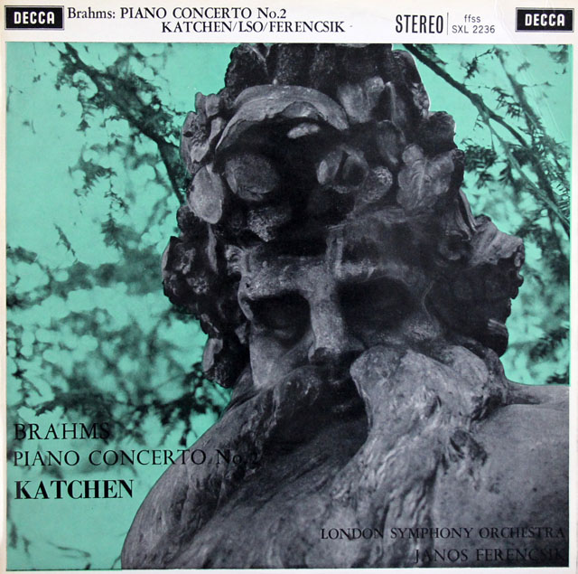 カッチェン、フェレンチクのブラームス/ピアノ協奏曲第2番　英DECCA　3806　LP レコード