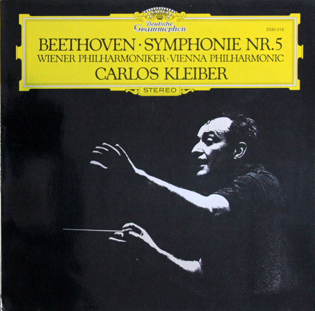 クライバーのベートーヴェン/交響曲第5番「運命」　独DGG　3806　LP レコード