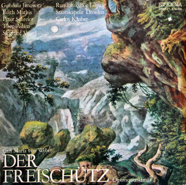 クライバーのウェーバー/「魔弾の射手」抜粋　独ETERNA　3806　LP　レコード