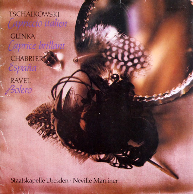 マリナーのラヴェル/ボレロほか　独ETERNA　3806　LP レコード