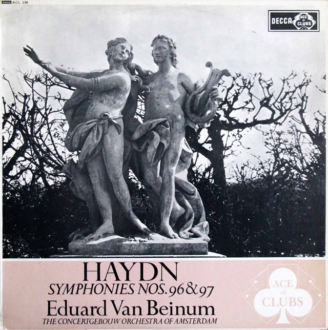 ベイヌムのハイドン/交響曲第96番「奇蹟」、第97番　英DECCA　3807　LP レコード