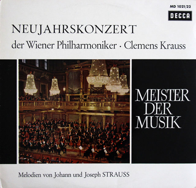 クラウスのニューイヤーコンサート　独DECCA　3807　LP レコード