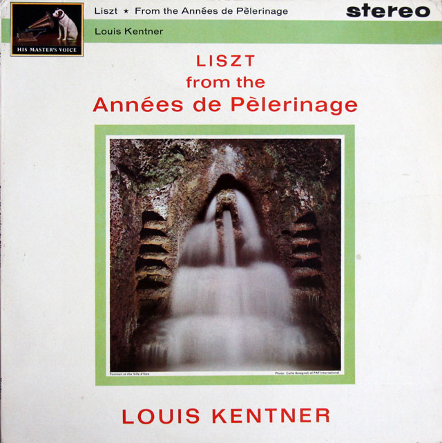 【オリジナル盤】　ケントナーのリスト/「巡礼の年」から　英EMI（HMV）　3807　LP レコード