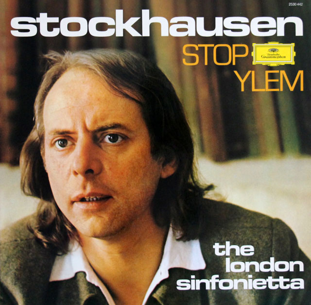 シュトックハウゼンの自作自演/「ストップ」、「イレム」　独DGG　3807　LP レコード