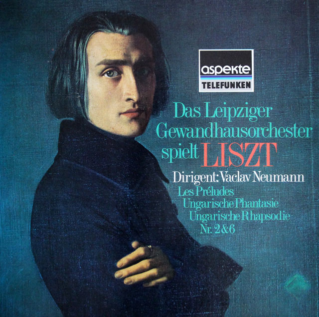 ノイマンのリスト/前奏曲、ハンガリー狂詩曲第2、6番ほか　独TELEFUNKEN　3807　LP レコード