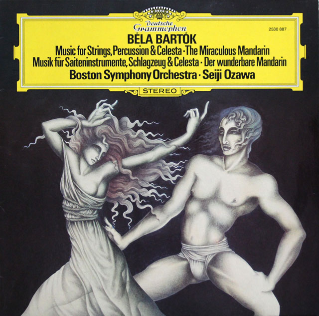 小澤のバルトーク/「中国の不思議な役人」ほか　独DGG　3807　LP レコード