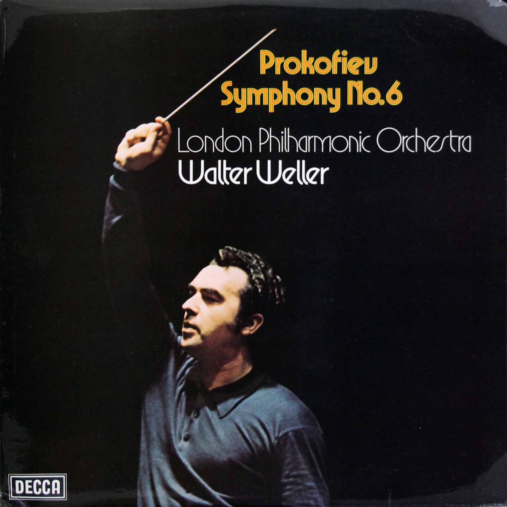 【オリジナル盤】　ウェラーのプロコフィエフ/交響曲第6番　英DECCA　3808　LP レコード