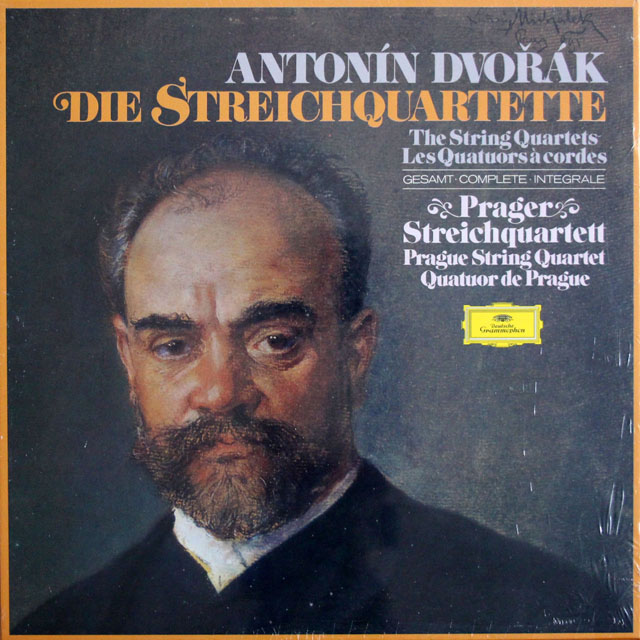 【未開封】　プラハ四重奏団のドヴォルザーク/弦楽四重奏曲全集　独DGG　3808　LP レコード