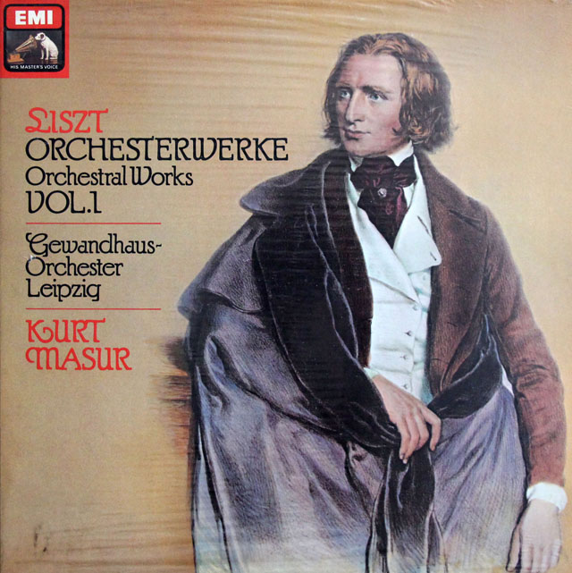 【未開封】　マズアのリスト/管弦楽曲集第1集　独EMI　3808　LP レコード