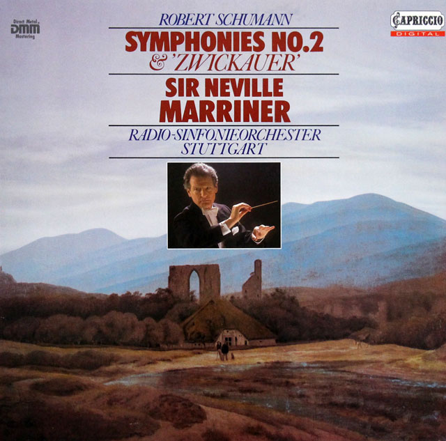 マリナーのシューマン/交響曲第2番ほか　独CAPRICCIO　33809　LP レコード