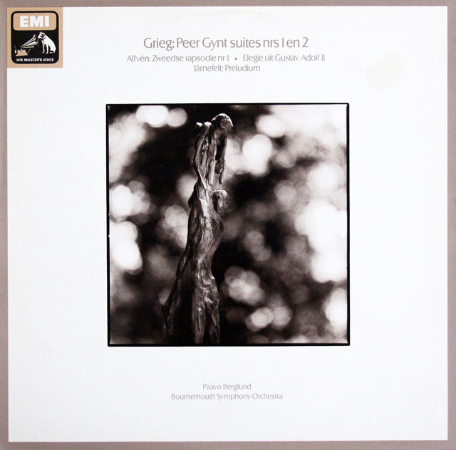ベルグルンドのグリーグ/「ペール・ギュント」組曲 ほか　蘭EMI　3809　LP レコード