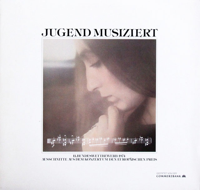 【10インチ(25cm)盤】　9歳のムターが弾く「ツィゴイネルワイゼン」ほか　独Jugend musiziert　3809　LP レコード