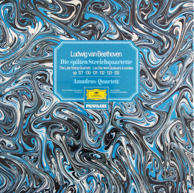 【未開封】　アマデウス四重奏団のベートーヴェン/後期弦楽四重奏曲集 　独DGG　3809　LP レコード