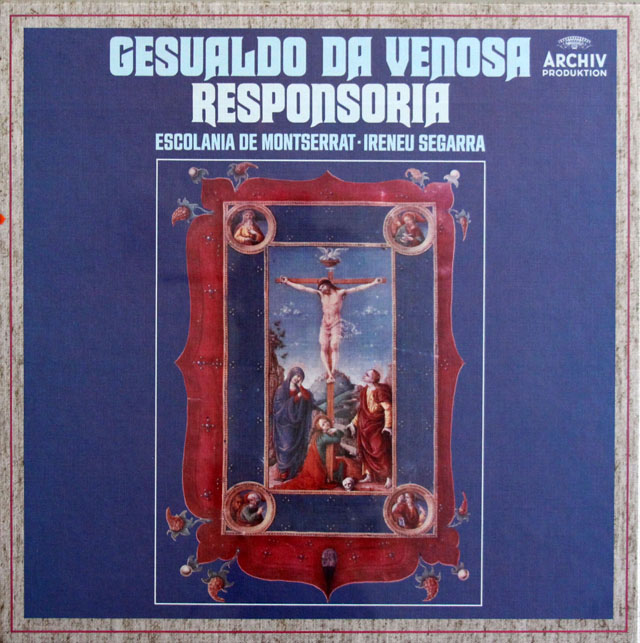 【未開封】　モンセラート聖歌隊のジェズアルド/レスポンソリウム 　独ARCHIV　3809　LP レコード