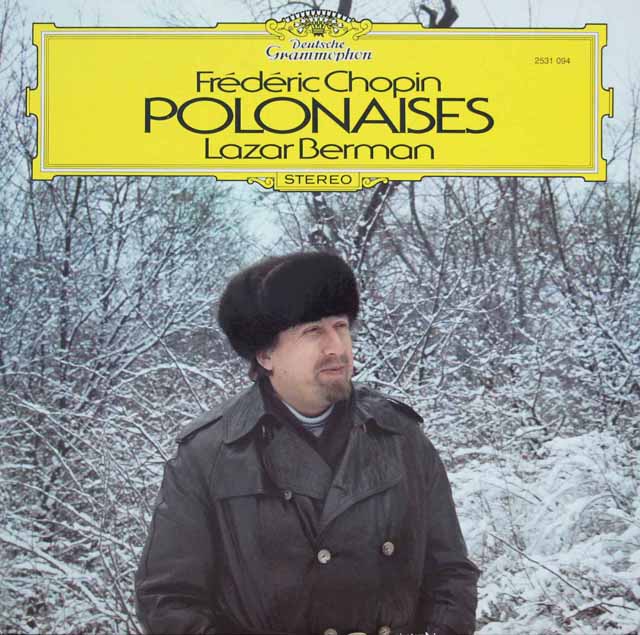 ベルマンのショパン/ポロネーズ集　独DGG　2823　LP レコード