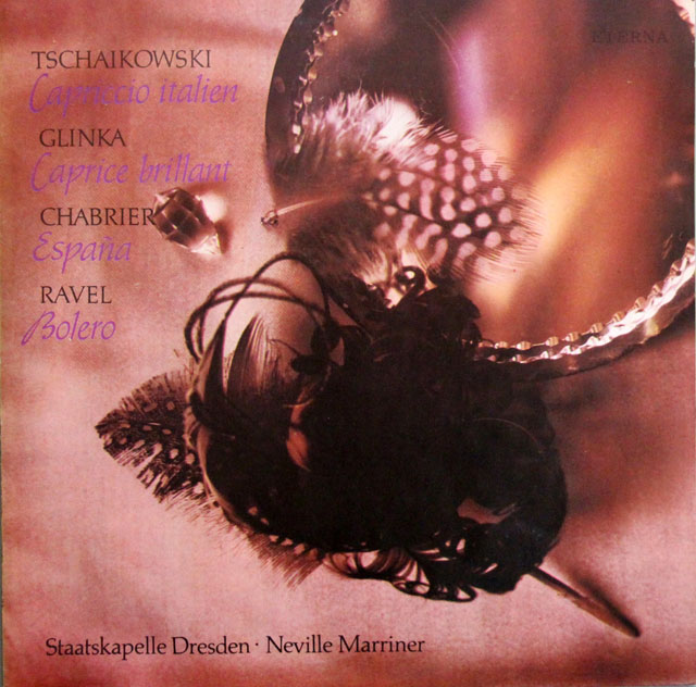 マリナーのラヴェル/ボレロほか　独ETERNA　3810　LP レコード