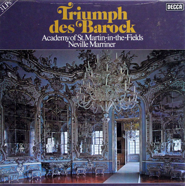【未開封】　マリナーのヘンデル/「忠実な羊飼い」ほかバロック作品集　 独DECCA　3810　LP レコード