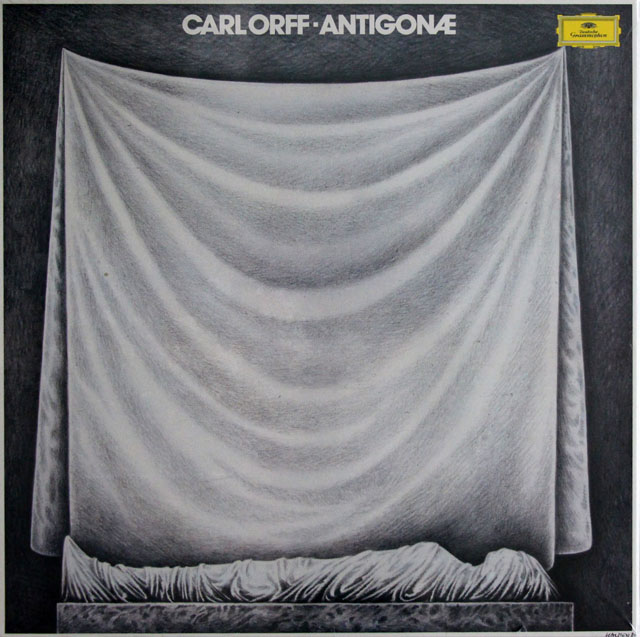【未開封】　ヘフリガー、ライトナーらのオルフ/「アンティゴネ」全曲　 独DGG　3810　LP レコード