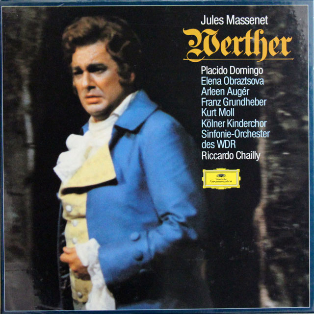 【未開封】　ドミンゴ、シャイーらのマスネー/「ウェルテル」全曲　 独DGG　3810　LP レコード