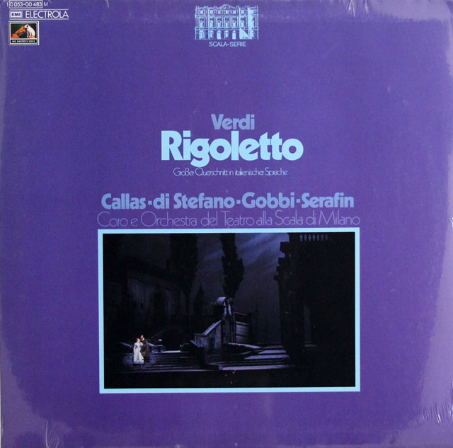 【未開封】　カラスのヴェルディ/「リゴレット」抜粋　独EMI　3810　LP レコード