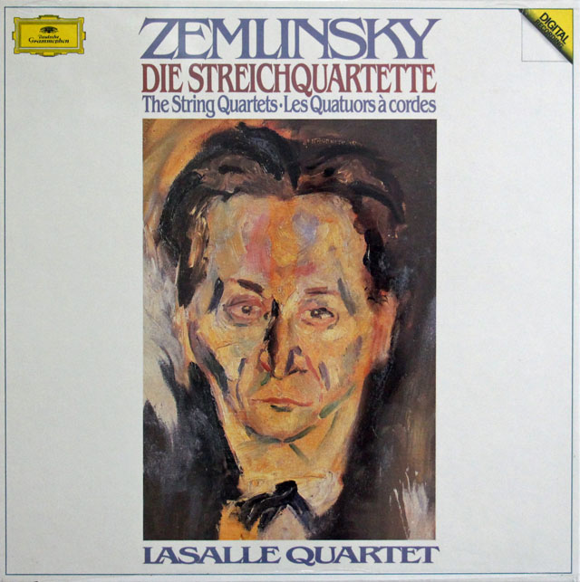 【未開封】　ラサール四重奏団のツェムリンスキー/弦楽四重奏曲全集　独DGG　3810　LP レコード