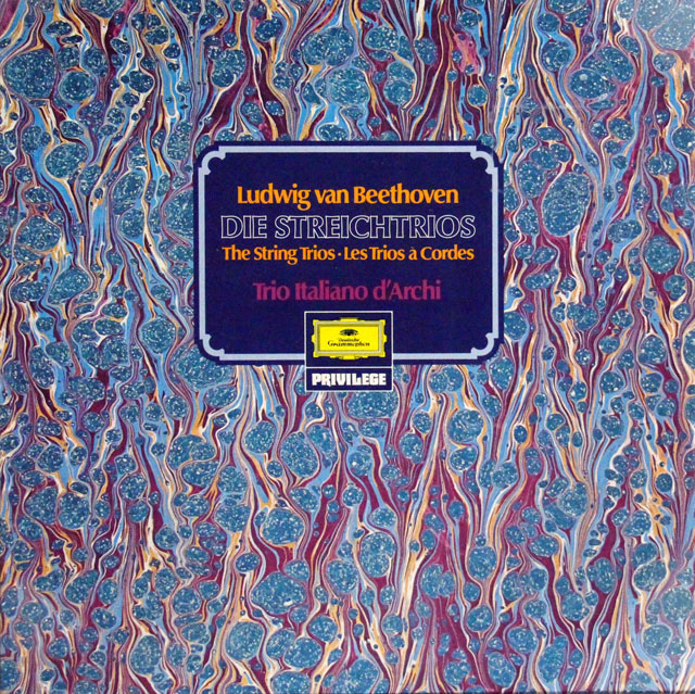 【未開封】　イタリア弦楽三重奏団のベートーヴェン/弦楽三重奏曲集　独DGG　3810　LP レコード