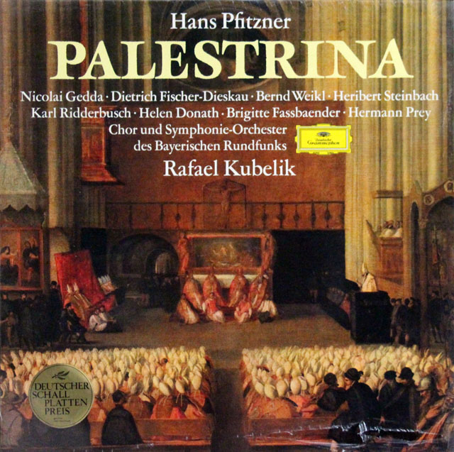 【未開封】　クーベリックのプフィッツナー/「パレストリーナ」全曲　独DGG　3810　LP レコード