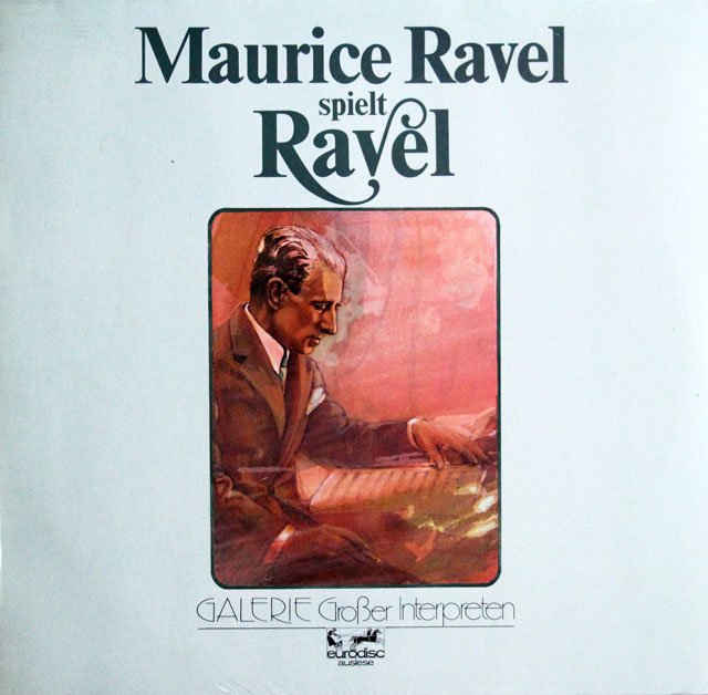 【未開封】　ラヴェル自作自演/「亡き王女のためのパヴァーヌ」ほか　独eurodisc　3811　LP レコード
