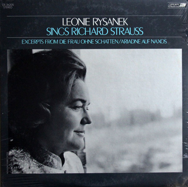 【未開封】　リザネクのR.シュトラウス/「影のない女」、「ナクソス島のアリアドネ」から　英LONDON　3811　LP レコード