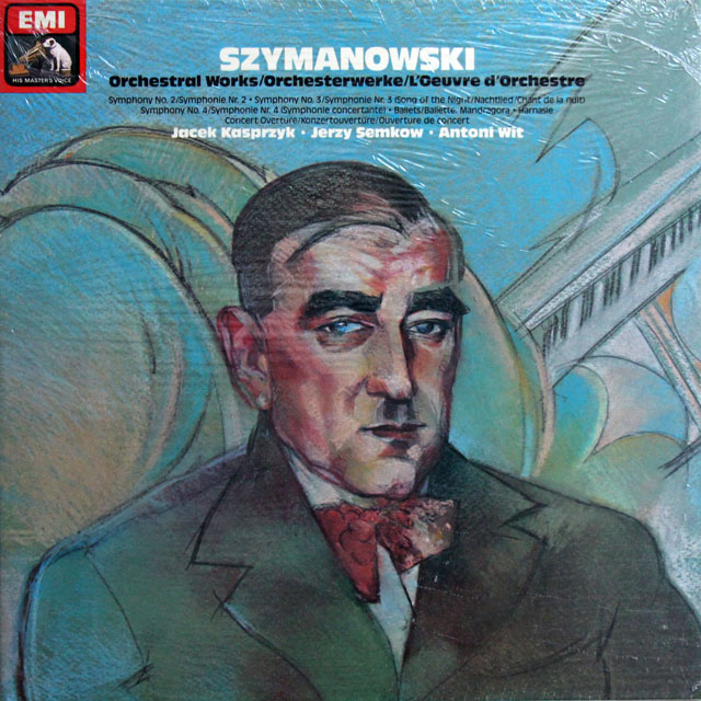 【未開封】　カスプシク、セムコフ、ヴィトのシマノフスキ/交響曲、管弦楽曲集　独EMI　3811　LP レコード