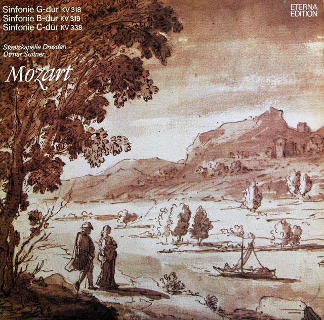 【テストプレス】　スウィトナーのモーツァルト/交響曲第32～34番　独ETERNA　3811　LP レコード