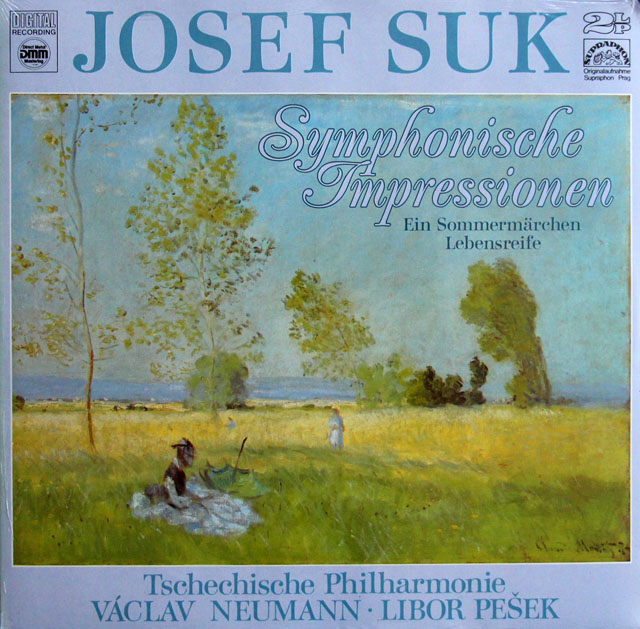 【未開封】　ノイマン、ペシェクのスーク/交響詩集　（「夏のおとぎ話」、「人生のみのり」）　チェコSUPRAPHON　3811　LP レコード