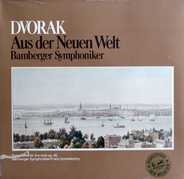 【未開封】　コンヴィチュニーのドヴォルザーク/交響曲第9番「新世界より」　独eurodisc　3811　LP レコード