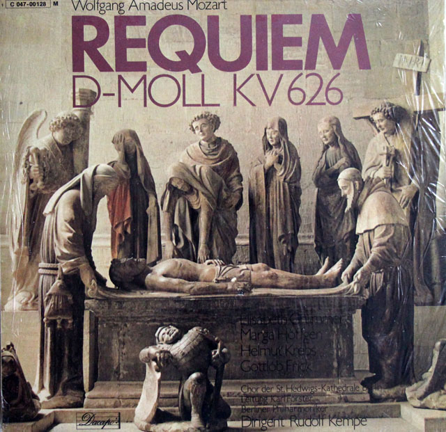 【未開封】　ケンペのモーツァルト/レクイエム　独Dacapo　3811　LP レコード