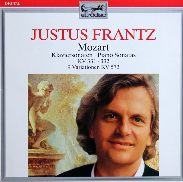 フランツのモーツァルト/ピアノソナタ第11番「トルコ行進曲付き」ほか　独eurodisc　3812　LP レコード