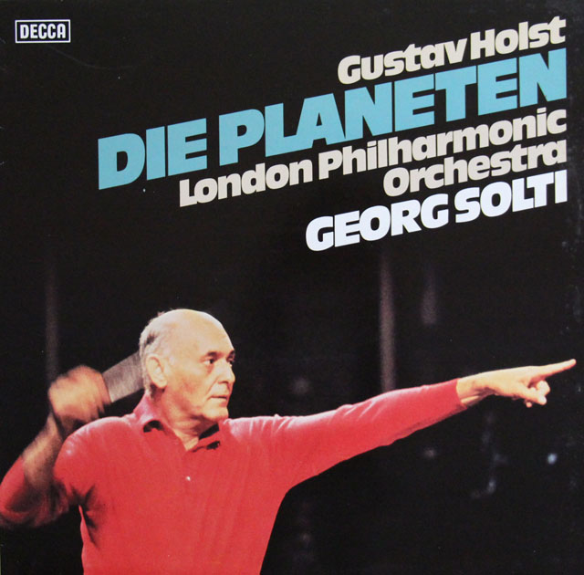 ショルティのホルスト/組曲「惑星」　独DECCA　3813　LP レコード