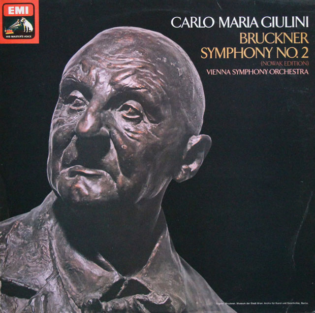 【オリジナル盤】　ジュリーニのブルックナー/交響曲第2番　英EMI　3813　LP レコード
