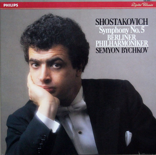 ビシュコフのショスタコーヴィチ/交響曲第5番　蘭PHILIPS　3813　LP レコード