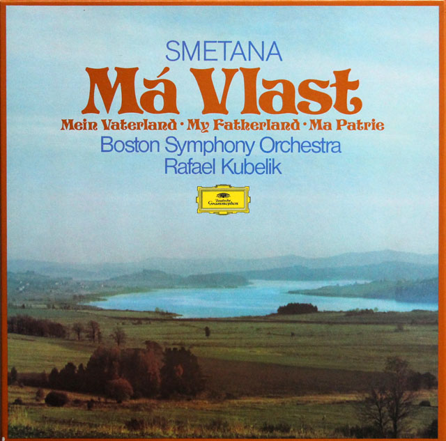 クーベリックのスメタナ/「わが祖国」全曲　独DGG　3813　LP レコード