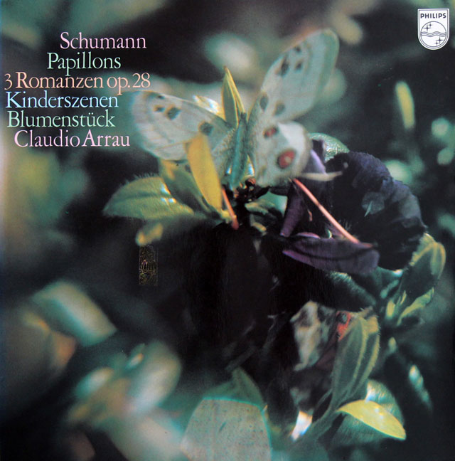 アラウのシューマン/「パピヨン」ほか　蘭PHILIPS　3814　LP レコード