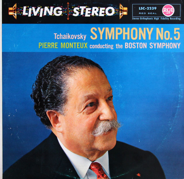 モントゥーのチャイコフスキー/交響曲第5番　独RCA　3814　LP レコード